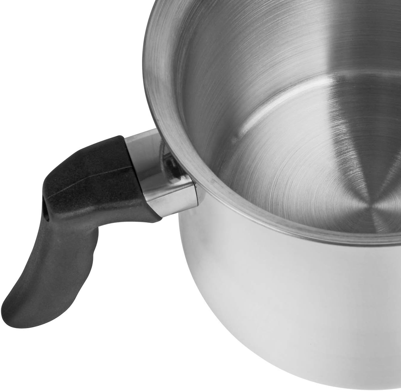 Tadar Milk Pot Milk Pan 2LCooking Pot Double Boiler Double Walled Butter Melting Custard Chocolate Pan Non Stick