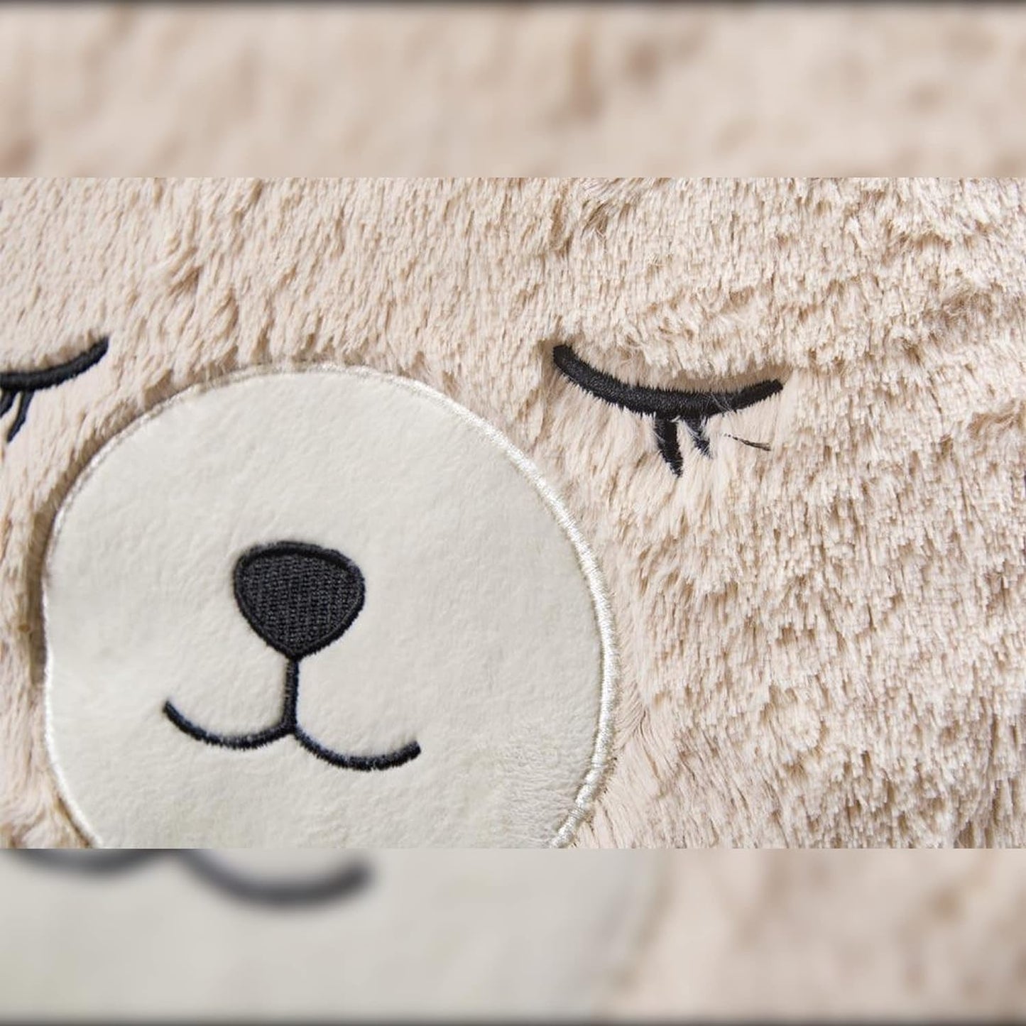 Bear Fur Round Cushion
