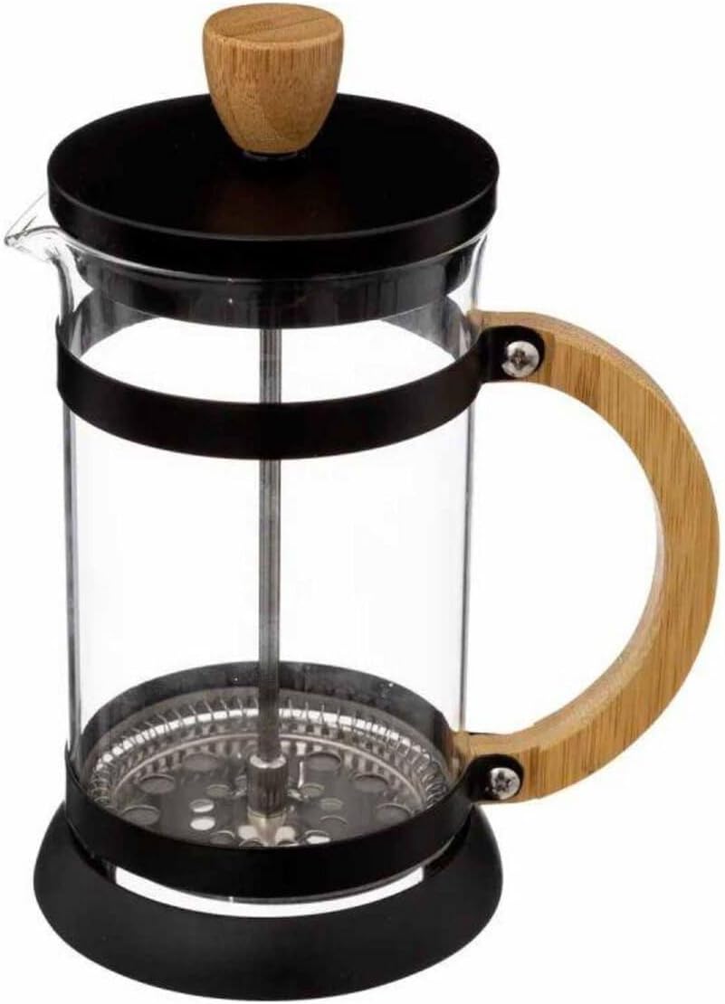 KLAUSS Tea Pot With Strainer for Loose Leaf Tea Coffee Plunger Cafetiere 60CL / 600ML Glass Teapot Stovetop