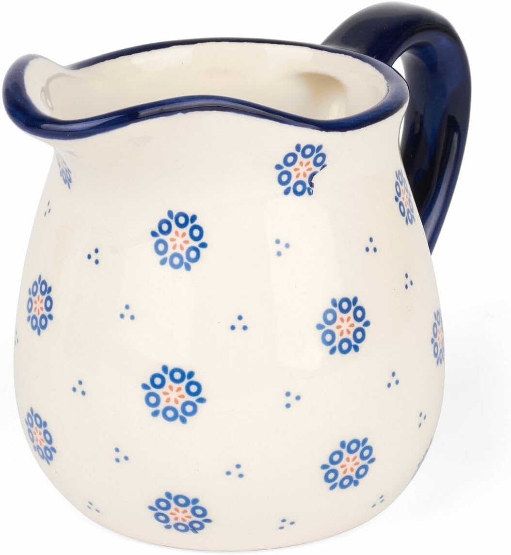 Creamer and Sugar Sets Milk Jug Sugar Bowl Set Vintage Style Countryside White Blue Tea Coffe Ceramic Sugar Bowl and Milk Jug Cream 300 ml