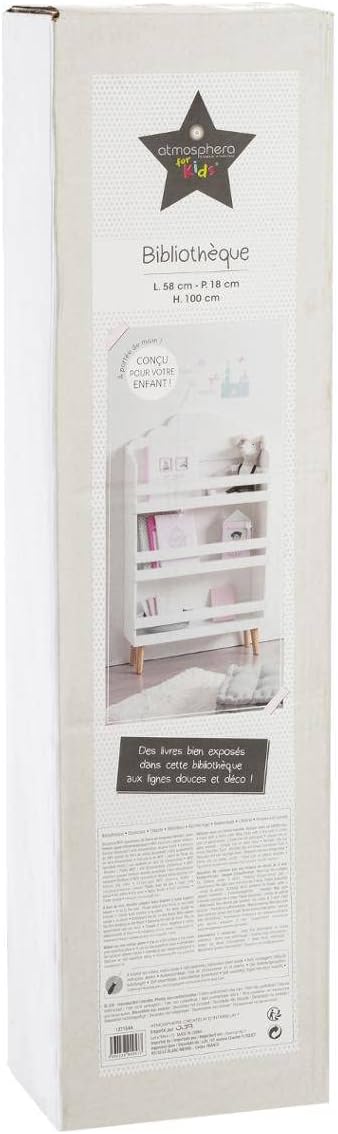 White Cloud Library 3 Shelves