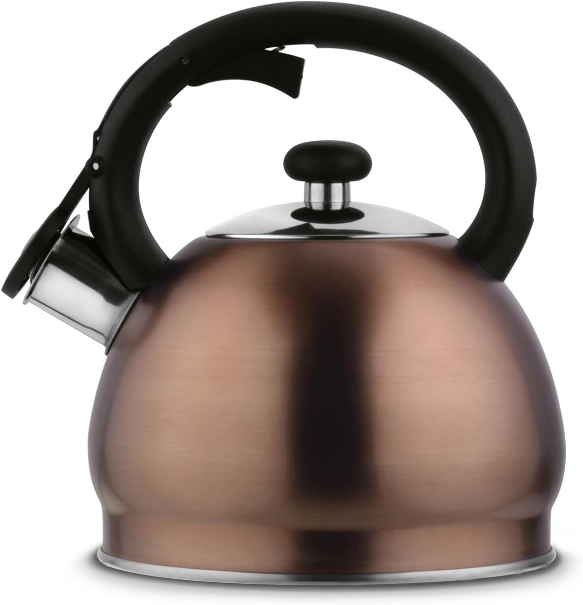 Whistling Kettle for Gas Hob Induction Hob 1.8l Whistle Kettle for Stove Copper Small Camping Kettle for Gas Stove