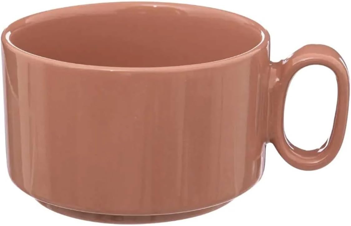 KLAUSS Mug Rack for Kitchen Coffee Mugs Set of 4 Ceramic Stackable Tea Cups Organiser China Espresso Cup Set 250ml Gold