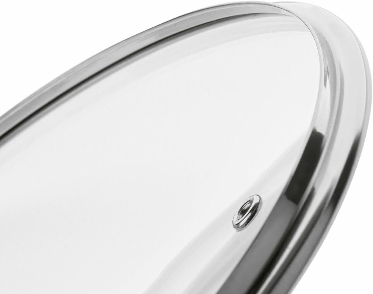 Klauss Glass Lid 22 for Frying Pan Cover Saucepan Glass Lid for Instant Pot (22cm)