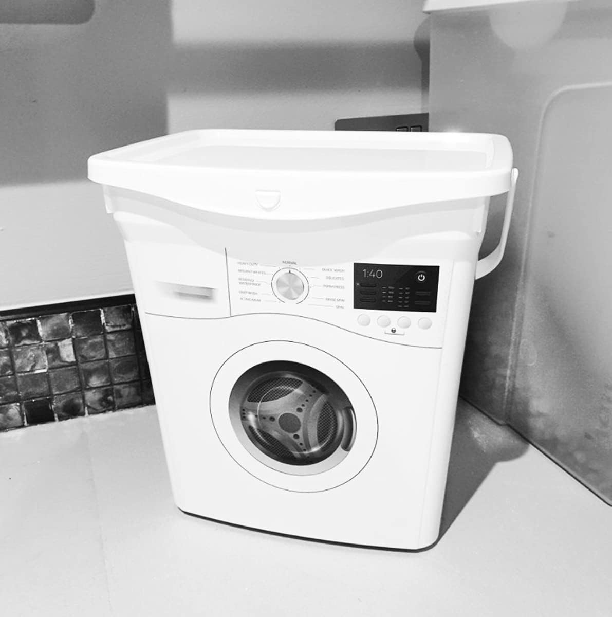 Laundry Container Storage Dishwasher Tablet Container 6L Washing Powder Storage Plastic Container with Lid Detergent Box