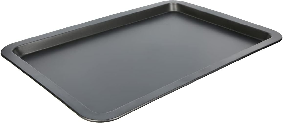 Set of 3 baking trays - Non-stick coating - Colour GREY