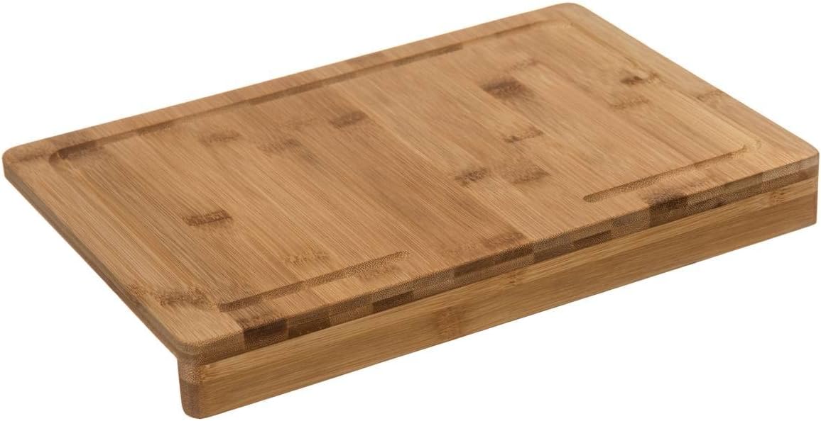 Secret de Gourmet Bamboo Chopping Board with Rim 35 x 24 cm