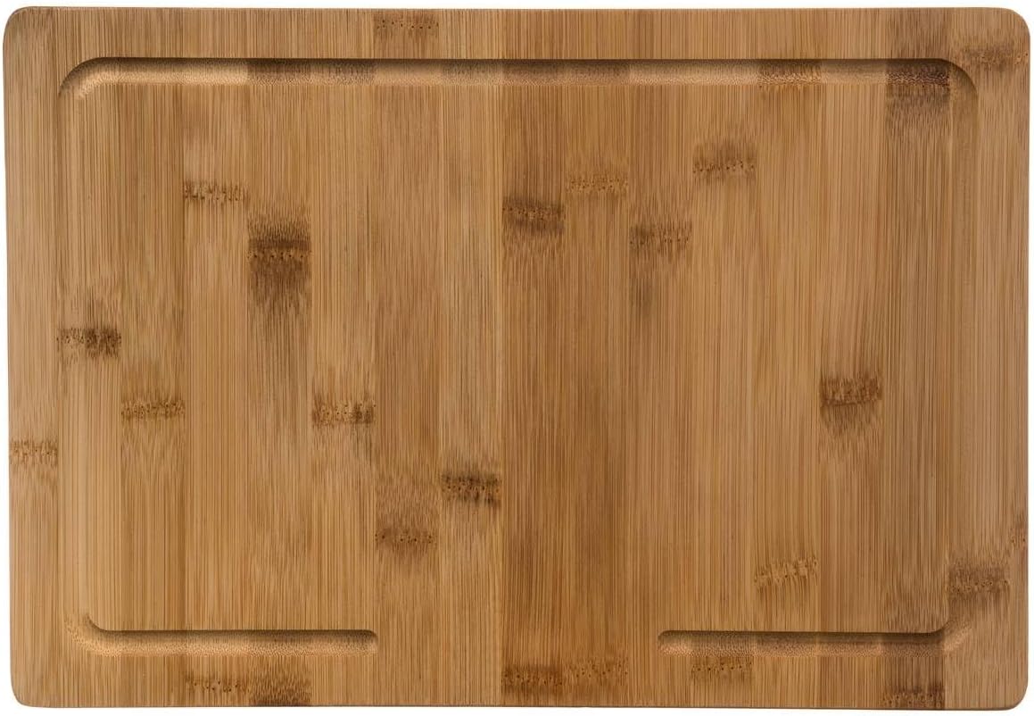 Secret de Gourmet Bamboo Chopping Board with Rim 35 x 24 cm