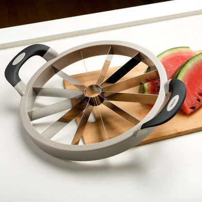 Nava Misty Melon Cutter for Watermelon, Pineapple, Fruits, with Non-Slip Handles