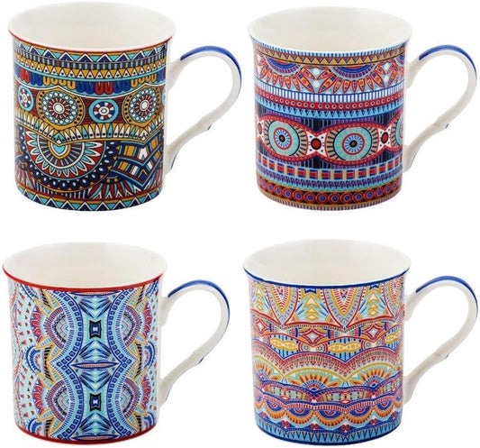 Coffee Mugs Set of 4 Ceramic 33 ml China Ceramic Espresso Cup Set