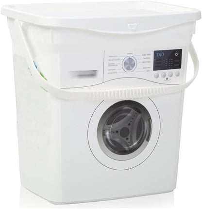 Laundry Container Storage Dishwasher Tablet Container 6L Washing Powder Storage Plastic Container with Lid Detergent Box