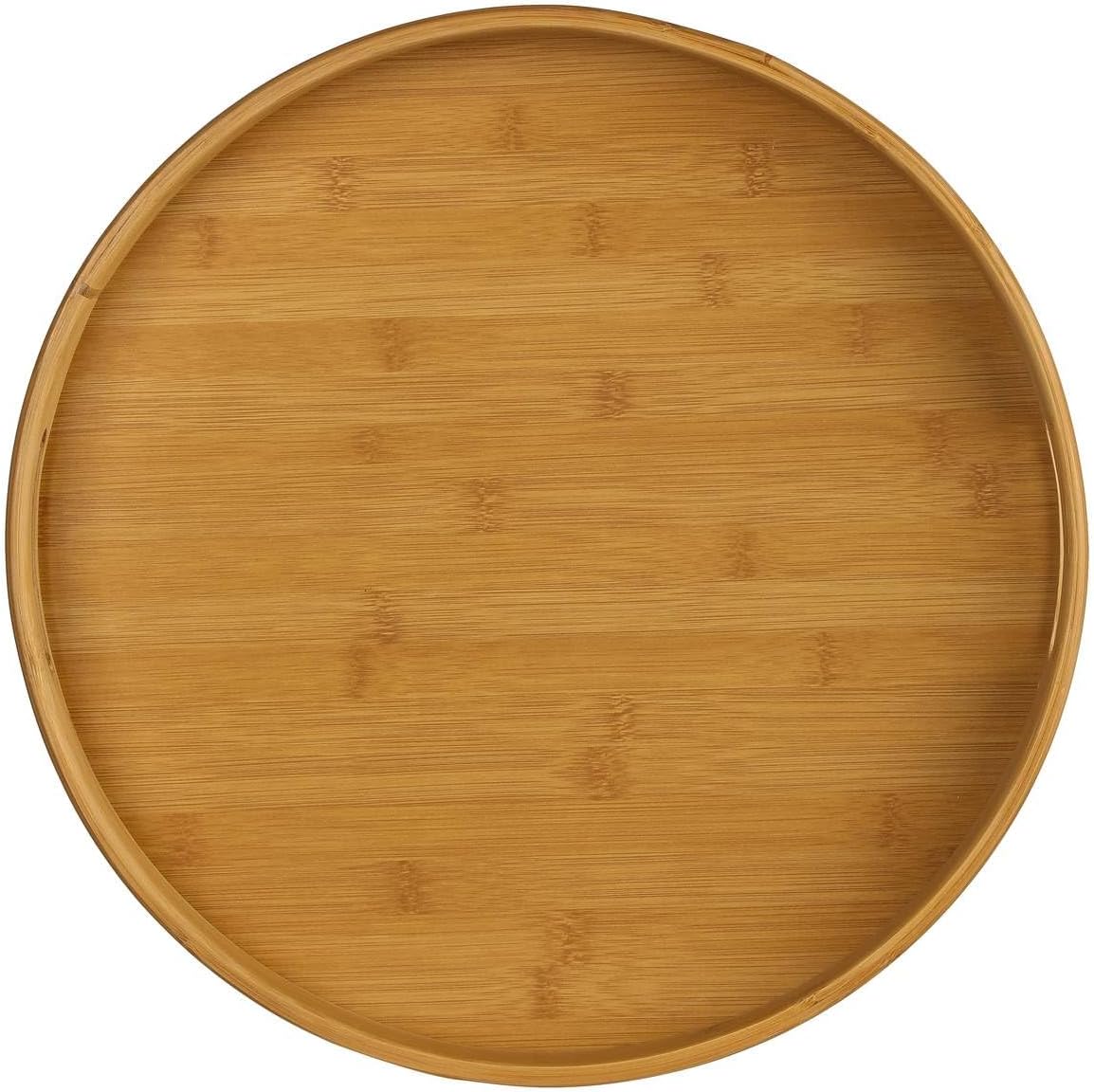 Bamboo round tray D40