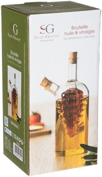 SECRET DE GOURMET Maison Futée Grape Oil and Vinegar Bottle